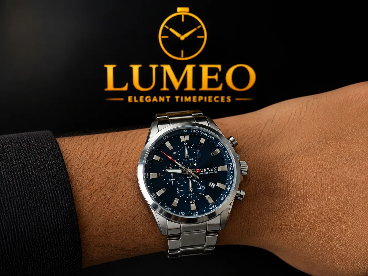 CURREN Chronograph Steel – Montre Homme Élégante & Sportive - vue 4
